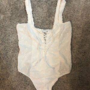 Free People Make Me Up Bodysuit